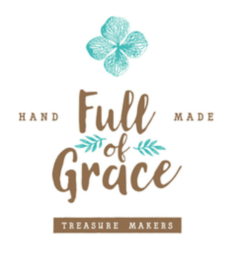 HAND MADE FULL OF GRACE TREASURE MAKERS Logo (EUIPO, 03/22/2019)