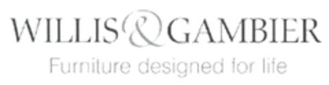 WILLIS & GAMBIER Furniture designed for life Logo (EUIPO, 17.08.2020)