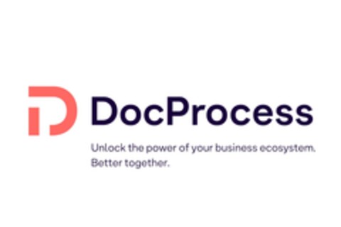 DocProcess Unlock the power of your business ecosystem. Better together. Logo (EUIPO, 10/21/2020)