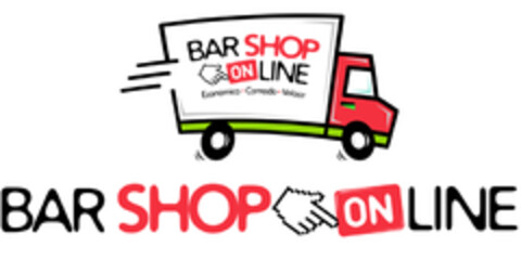 BAR SHOP ON LINE ECONOMICO COMODO VELOCE Logo (EUIPO, 15.10.2021)