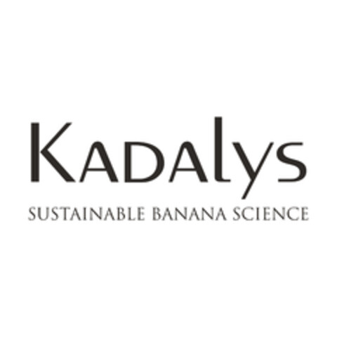 KADALYS SUSTAINABLE BANANA SCIENCE Logo (EUIPO, 01/07/2022)