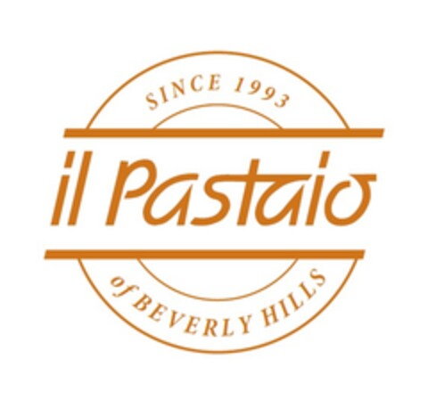 SINCE 1993 IL PASTAIO OF BEVERLY HILLS Logo (EUIPO, 08.04.2022)