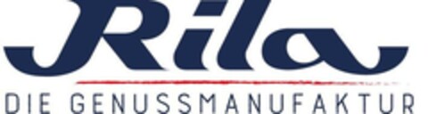 Rila DIE GENUSSMANUFAKTUR Logo (EUIPO, 21.04.2023)