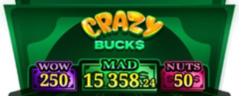 CRAZY BUCKS WOW MAD NUTS Logo (EUIPO, 01.08.2023)