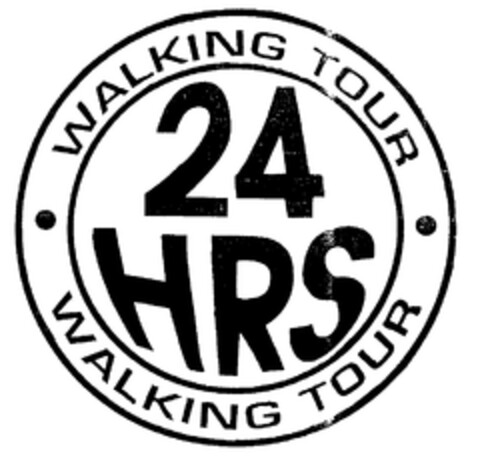 WALKING TOUR 24 HRS WALKING TOUR Logo (EUIPO, 04.03.1998)