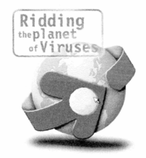 Ridding the planet of Viruses Logo (EUIPO, 07.10.1998)