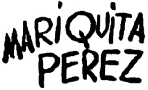 MARIQUITA PEREZ Logo (EUIPO, 17.06.1999)