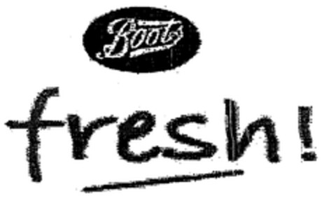 Boots fresh ! Logo (EUIPO, 02/18/2000)