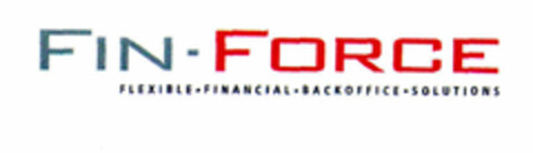 FIN-FORCE FLEXIBLE-FINANCIAL-BACKOFFICE-SOLUTIONS Logo (EUIPO, 08.01.2001)