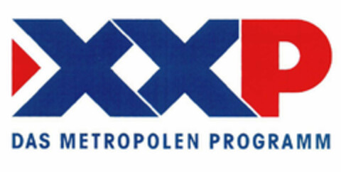 XXP DAS METROPOLEN PROGRAMM Logo (EUIPO, 04/17/2001)