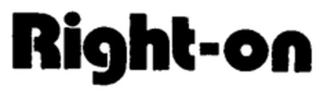 Right-on Logo (EUIPO, 06/15/2001)