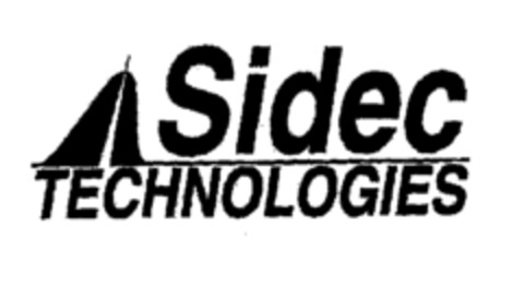 Sidec TECHNOLOGIES Logo (EUIPO, 11/05/2001)