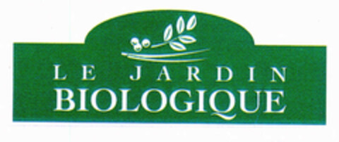 LE JARDIN BIOLOGIQUE Logo (EUIPO, 02/15/2002)