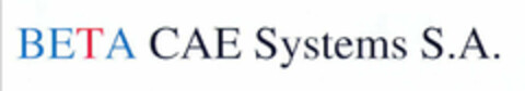 BETA CAE Systems S.A. Logo (EUIPO, 15.04.2002)