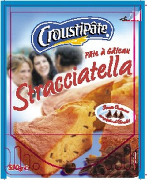 CroustiPâte Stracciatella Pâte à Gâteau Logo (EUIPO, 05/18/2004)