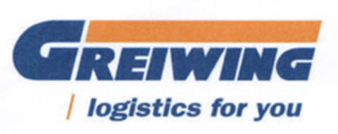 GREIWING logistics for you Logo (EUIPO, 11.05.2007)