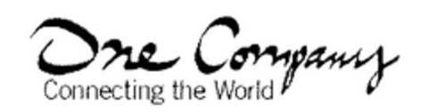 One Company Connecting the World Logo (EUIPO, 01.07.2008)