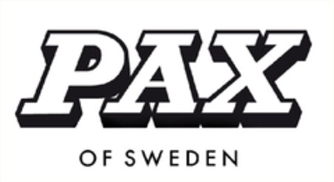 PAX OF SWEDEN Logo (EUIPO, 25.08.2010)