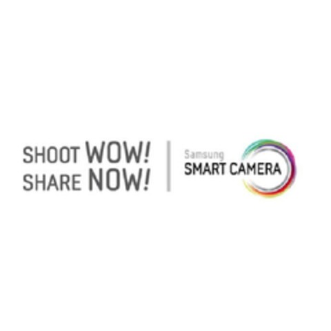 SHOOT WOW! SHARE NOW! Samsung SMART CAMERA Logo (EUIPO, 16.04.2012)