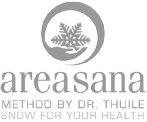 AREASANA METHOD BY DR. THUILE SNOW FOR YOUR HEALTH Logo (EUIPO, 09/26/2013)