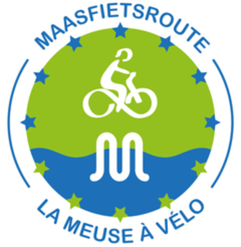 MAASFIETSROUTE - LA MEUSE À VÉLO Logo (EUIPO, 01/07/2015)