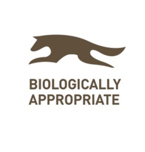 BIOLOGICALLY APPROPRIATE Logo (EUIPO, 04/27/2016)