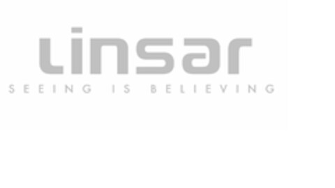 Linsar SEEING IS BELIEVING Logo (EUIPO, 02.08.2016)