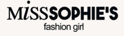 Miss Sophie's Fashion girl Logo (EUIPO, 09/01/2016)