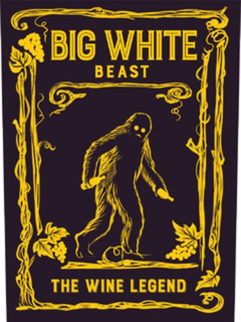 BIG WHITE BEAST THE WINE LEGEND Logo (EUIPO, 03/30/2017)