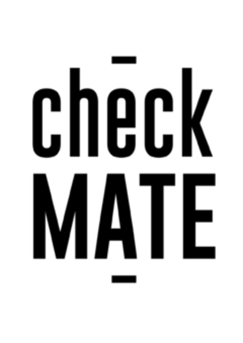 CHECK MATE Logo (EUIPO, 10/17/2017)