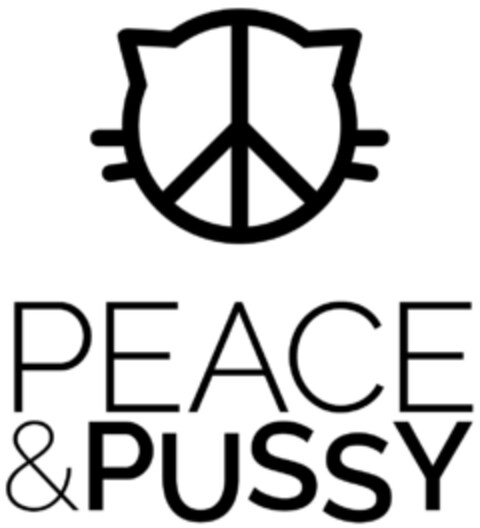 PEACE & PUSSY Logo (EUIPO, 06.03.2018)