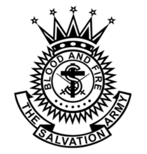 BLOOD AND FIRE THE SALVATION ARMY Logo (EUIPO, 13.06.2019)
