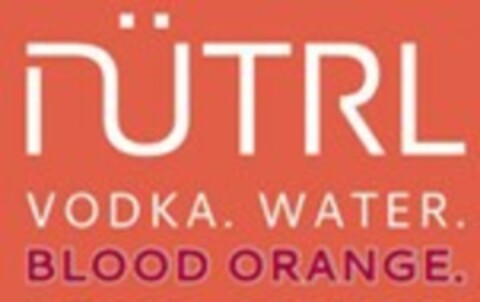 NÜTRL VODKA. WATER. BLOOD ORANGE Logo (EUIPO, 18.11.2019)