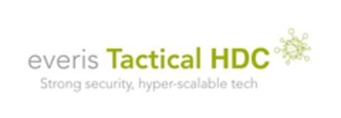 everis Tactical HDC Strong security, hyper-scalable tech Logo (EUIPO, 05/07/2020)