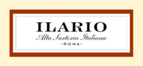 ILARIO ALTA SARTORIA ITALIANA ROMA Logo (EUIPO, 31.07.2020)