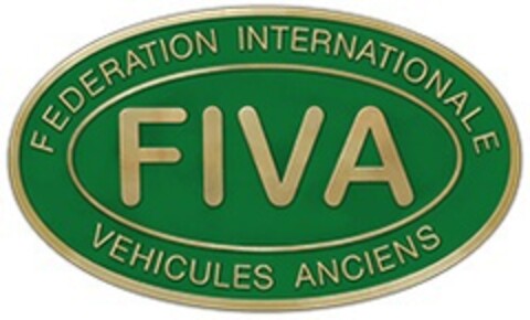 FIVA FEDERATION INTERNATIONALE VEHICULES ANCIENS Logo (EUIPO, 01.09.2020)