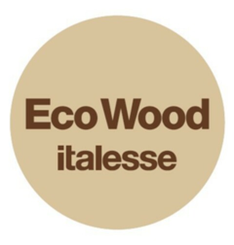 EcoWood italesse Logo (EUIPO, 25.03.2021)