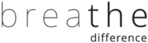 breathe difference Logo (EUIPO, 07/28/2021)