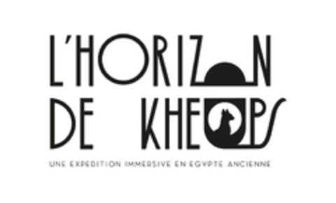 L'HORIZON DE KHEOPS UNE EXPEDITION IMMERSIVE EN EGYPTE ANCIENNE Logo (EUIPO, 30.07.2021)