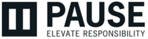 PAUSE ELEVATE RESPONSIBILITY Logo (EUIPO, 27.06.2023)