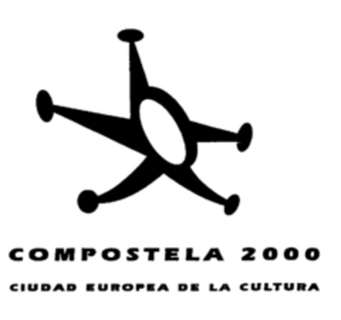 COMPOSTELA 2000 CIUDAD EUROPEA DE LA CULTURA Logo (EUIPO, 17.03.1997)