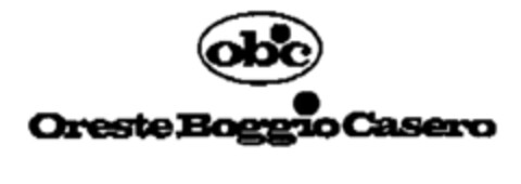 obc Oreste Boggio Casero Logo (EUIPO, 09/19/1997)