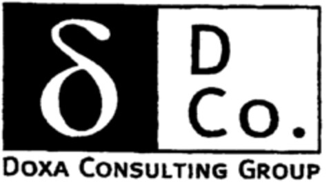 S D CO. DOXA CONSULTING GROUP Logo (EUIPO, 25.07.2000)