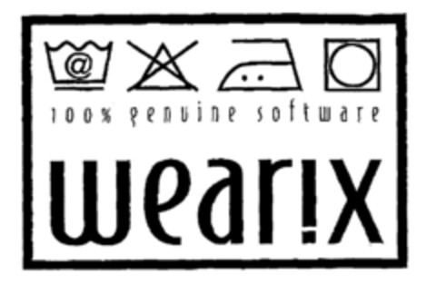 100% genuine software wearix Logo (EUIPO, 08/16/2000)