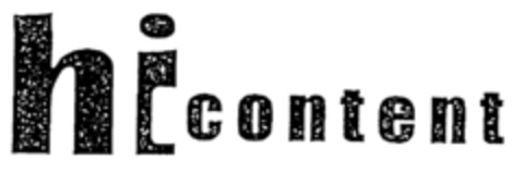 hicontent Logo (EUIPO, 27.02.2001)