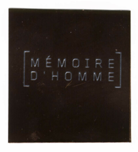 MÉMOIRE D'HOMME Logo (EUIPO, 20.05.2002)