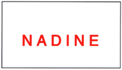 NADINE Logo (EUIPO, 09.01.2003)