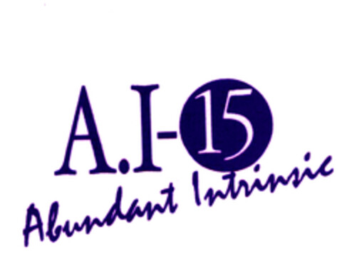 A.I-15 Abundant Intrinsic Logo (EUIPO, 09.04.2003)