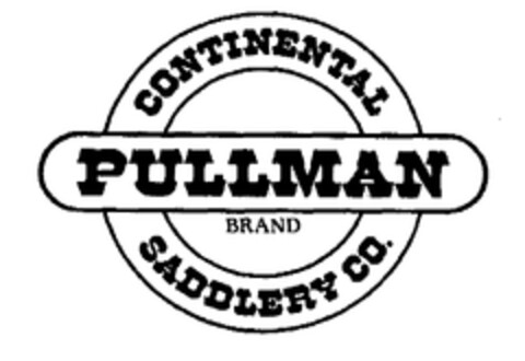 PULLMAN BRAND CONTINENTAL SADDLERY CO. Logo (EUIPO, 15.07.2003)