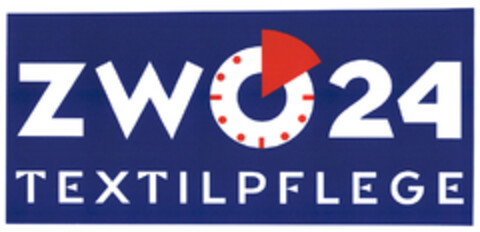 ZWO24 TEXTILPFLEGE Logo (EUIPO, 10.11.2003)